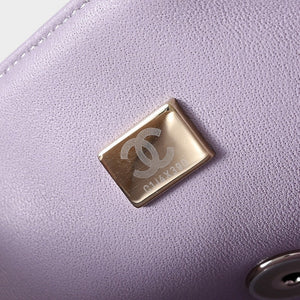 Classic Mini Quilted Leather Rectangular Flap Bag