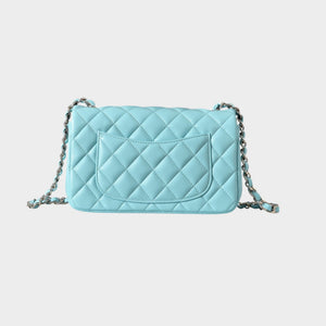 Classic Mini Quilted Leather Rectangular Flap Bag