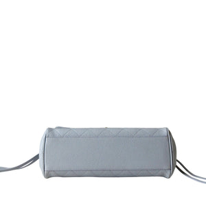 Grained Calfskin Stitched Urban Essentials Small Shopping Bag