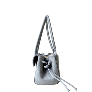 Grained Calfskin Stitched Urban Essentials Small Shopping Bag