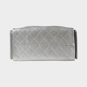 25 Quilted Leather Drawstring Handbag