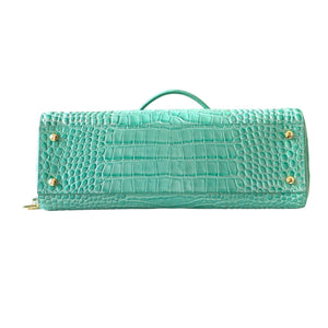 Calfskin Crocodile Embossed Archetype Shopping Tote bag