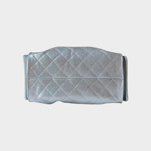 25 Quilted Leather Drawstring Handbag