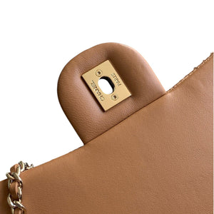 Woven Chain Strap Shoulder Handbag