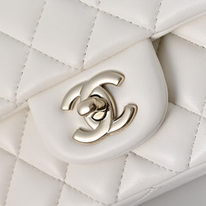 Classic Mini Quilted Leather Rectangular Flap Bag